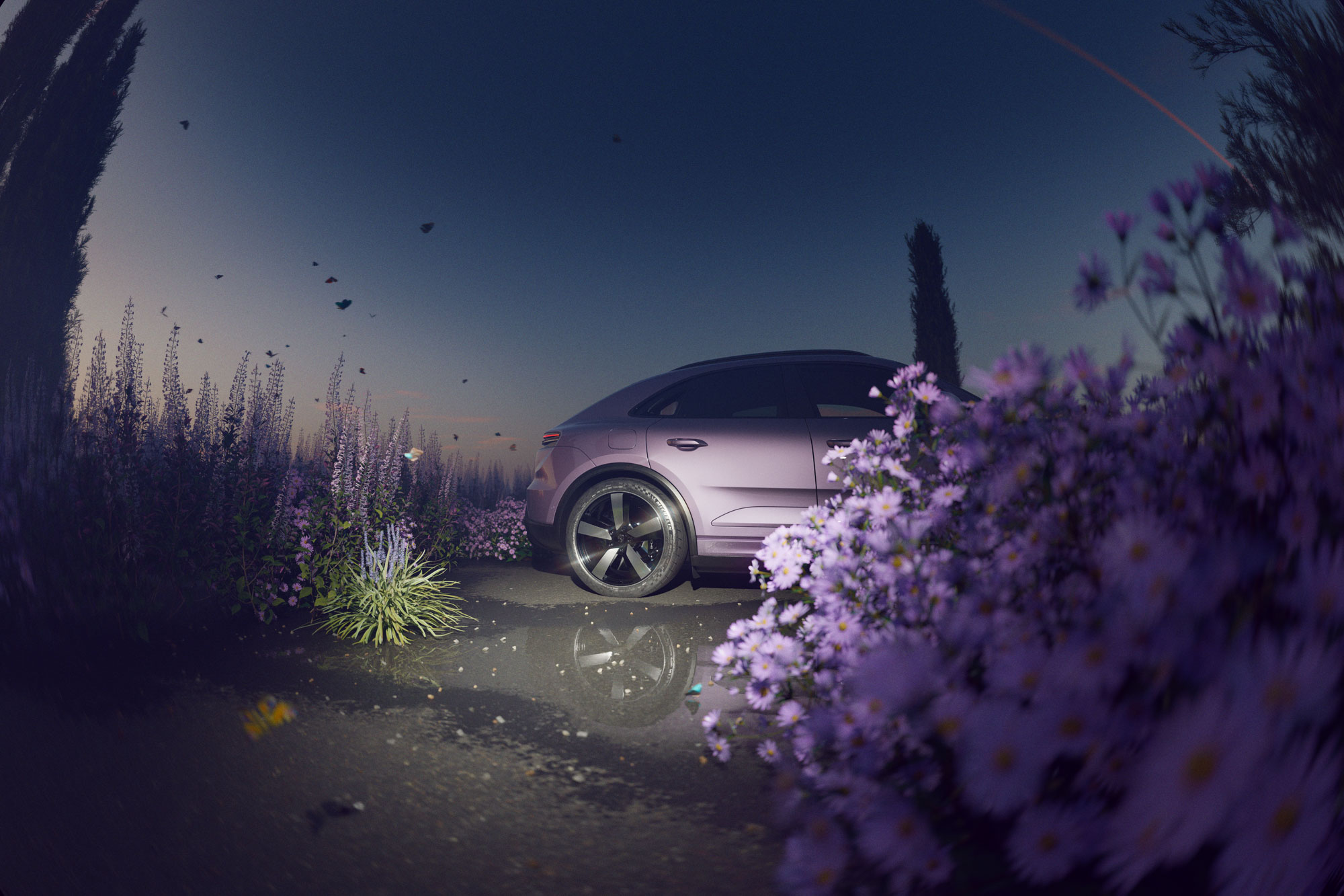 Porsche Macan – Lavender Dreams